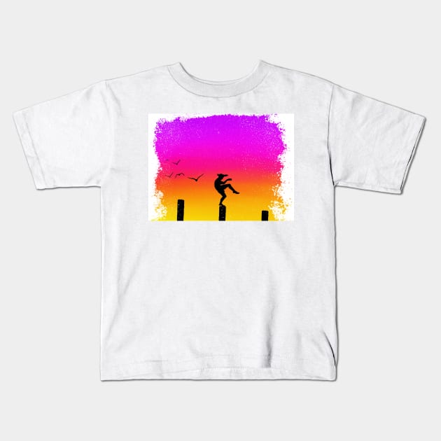 The Crane Kick Kids T-Shirt by GeekLove